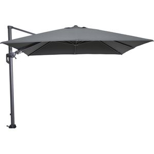 Hawaii parasol - 300x300 cm - carbon black - dark grey