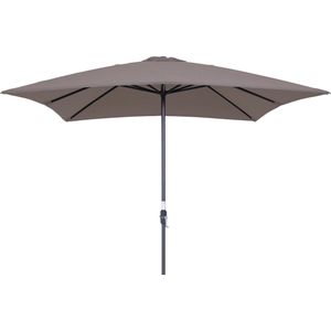 Garden Impressions Lotus parasol 250x250 - carbon black/ taupe