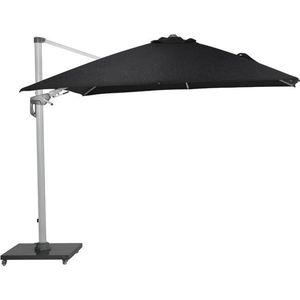 Zweefparasol Garden Impressions Hawaii Deluxe White Black (300 x 300 cm)