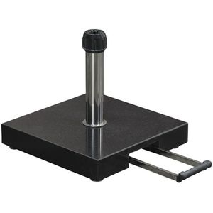 Garden Impressions Einstein parasolvoet - graniet - 40 kilo - black polished