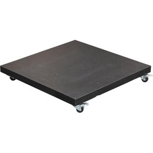 Garden Impressions Hawaii Special parasolvoet - 90 kilo - verrijdbaar - black polished