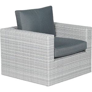 Orangebird lounge fauteuil vintage grey 2-h./reflex black - Garden Impressions