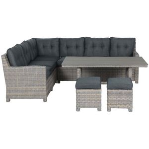 Garden Impressions Alazio lounge diningset - Links - Vintage Willow