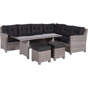 Garden Impressions Jaru lounge dining set R - extra luxe kussens