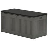 Garden Impressions Debas kussen opbergbox 270 liter - donker grijs