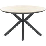 Edison Tuintafel | 122cm rond | Polywood | Specialist in Tuinmeubelen