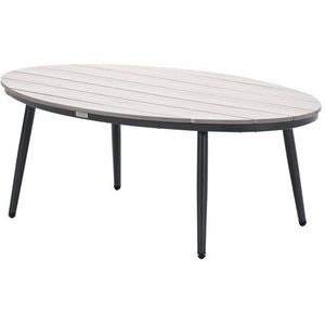 Garden Impressions Lucas Loungetafel Ovaal 120 cm - Light Teak Imowood
