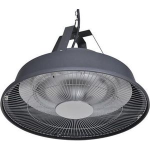 Garden Impressions Hangende heater retro 43 cm donker grijs