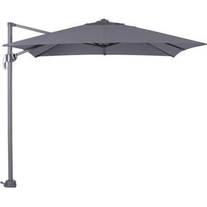 Garden Impressions Hawaii zweefparasol S 250x250 - donker grijs