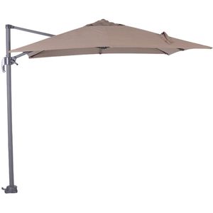 Garden Impressions - Hawaii - Zweefparasol - Taupe - 250 x 250 cm