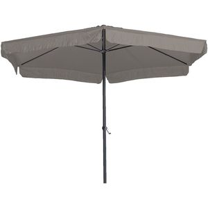 Garden Impressions Delta parasol - 300 cm - carbon black/ taupe