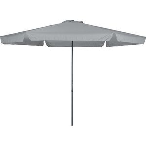 Garden Impressions Delta parasol - 300 cm - carbon black/ lichtgrijs
