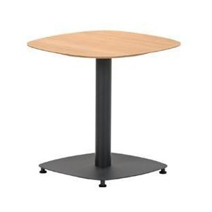 Garden Impressions Leon bijzettafelx50 cm - carbon black - light teak look
