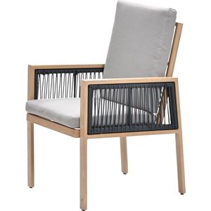 Garden Impressions - Decala - Dining Tuinstoel - Dessert Zand - Teak Look