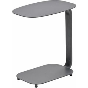 Lucca - Laptop Tafel - Carbon Black - Aluminium - 45x30xH51cm