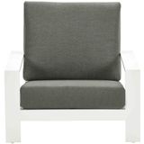 Garden Impressions Lincoln Lounge Fauteuil - Wit Mosgroen