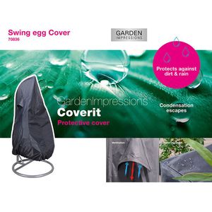 Garden Impressions Swing egg beschermhoes Ø100xH200 cm