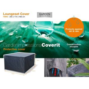 Garden Impressions Coverit loungeset beschermhoes - 205x175xH65