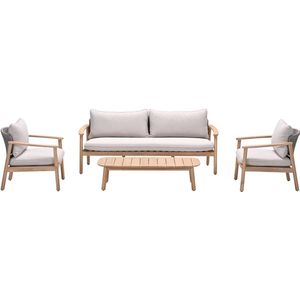 Garden Impressions Yucatan loungeset 4-delig - acacia