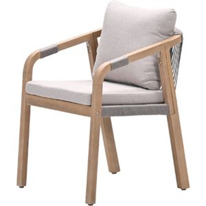 Garden Impressions Alora lounge dining stoel - grey sand