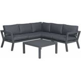 Loungeset Garden Impressions Colorado Carbon Black Reflex Black 