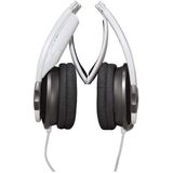 AudioSonic - ANC-oortelefoon - Wit - 30 mm Luidspreker