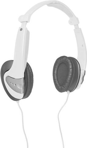 AudioSonic - ANC-oortelefoon - Wit - 30 mm Luidspreker