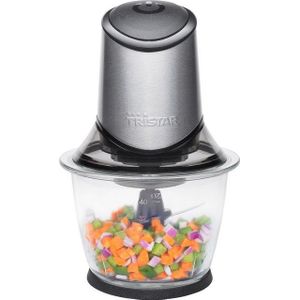 Tristar Hakmolen BL-4019 - Chopper XL - 1,2 liter blenderkom - Vaatwasmachinebestendige onderdelen - RVS