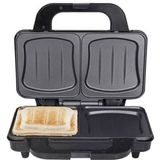 Tristar SA-3060 - Tosti apparaat 900W - Voor 2 tosti's met schelpvorm - PFAS-vrij - Anti aanbaklaag