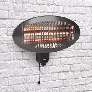 <p>Geniet van de tijd in je tuin met de infrarood heater KA-5286 van Tristar. Deze Tristar heater heeft 3 warmtestanden van 650 W, 1.300 W en 2.000 W om een aangename warmte af te geven. Op deze manier kan je de juiste hoeveelheid warmte selecteren en de verwarmer van begin herfst tot laat in de winter gebruiken.</p>
<p>Dankzij de IP04 classificatie is de terrasverwarmer beschermd tegen opspattend water. Zo heb je genoeg tijd om hem af te dekken zodra het begint te regenen. We raden aan om het gebruik van de heater in de regen te vermijden en hem altijd onder een dak of uitbouw te monteren.</p>
<p>Specificaties:</p>
<ul>
  <li>Kleur: zwart</li>
  <li>Materiaal behuizing: kunststof</li>
  <li>Afmetingen: 25 x 50 x 20 cm (L x B x H)</li>
  <li>Spanning: 220 - 240 V~, 50/60 Hz</li>
  <li>Maximaal vermogen: 2.000 W</li>
  <li>Gewicht: 1,8 kg</li>
  <li>3 verstelbare instellingen</li>
  <li>Warmte-instellingen: 650 / 1.300 / 2.000 W</li>
  <li>Verwarmingstechnologie: quartz</li>
  <li>Type verwarming: infrarood</li>
  <li>Verwarmingsbereik: ongeveer 20 m²</li>
  <li>Lengte snoer: 1,7 m</li>
  <li>Verstelbare hoek: 0 - 45°</li>
  <li>Aan/uit-schakelaar</li>
  <li>IP-beschermingsklasse: IP04</li>
</ul>