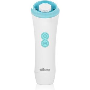 Tristar MP-2397 gezichtsreinigingsborstel Blauw, Wit Batterij/Accu