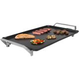 Princess Bakplaat 103120 - Table Chef Premium - Grillplaat - Gourmet - Groot 60x36 cm - 2500W - Regelbare thermostaat - 1.5 meter snoer - Teppanyaki - Dubbel verwarmingselement - Extra snel warm