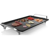 Princess Bakplaat 103120 - Table Chef Premium - Grillplaat - Gourmet - Groot 60x36 cm - 2500W - Regelbare thermostaat - 1.5 meter snoer - Teppanyaki - Dubbel verwarmingselement - Extra snel warm