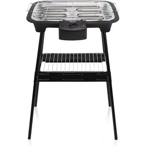 Tristar BQ-2883 Elektrische Barbecue Staand - Te gebruiken als Tafel BBQ - Regelbare Thermostaat - 2000 Watt