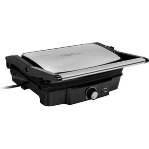 Tristar GR-2852 Contactgrill - Panini grill XL - Zwevend deksel - Antiaanbaklaag - RVS