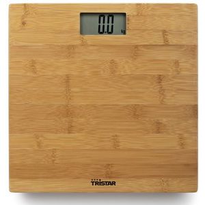 Tristar WG-2432 weegschaal Vierkant Bamboo Elektronische weegschaal
