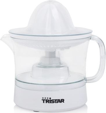 Tristar Citruspers CP-3005 - Elektrische Citruspers met afneembare schenkkan - 25W - 0.5 liter - Wit