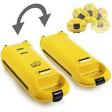 Princess 132406 Waffle Maker Flip – 2 wafels – Roteerfunctie - Wafelijzer - Anti aanbaklaag - Belgische wafels