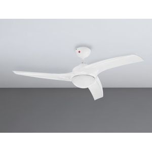 Deckenventilator mit Licht Fernbedienung & Timer, 3 Stufen, Winterbetrieb Ø132cm