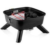 Princess Draagbare Hybride Barbecuegrill 2000W - Zwart