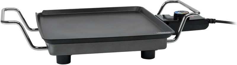 Princess Mini Table Chef 102210 - Grill & Bakplaat - Gourmet - 28x28 cm - Regelbare thermostaat