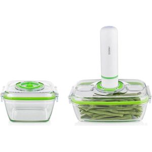 Princess Draagbaar vacuüm lasapparaat - 1 set - Vacuüm sealer - Groen - Transparant