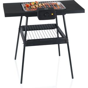 Tristar Elektrische Barbecue Staand BQ-2870 - Te gebruiken als Tafel BBQ - 36,5 x 25,5 cm - Zwart