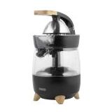 Princess Elektrische Citruspers Pure 201862 – Luxueus eigen design – 300 W – Zwart/Bamboe