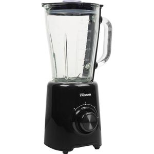 Tristar BL-4477 blender - 1,5 Liter glazen kan - Ice crusher en Pulse functie