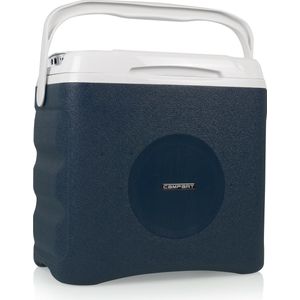Campart Koelbox XL Arendal CB-8630 - 30L - Elektrisch - 12V en 230V - Te gebruiken met USB-powerbank - Blauw