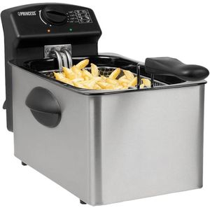 Princess Friteuse 182642 - 4 Liter - Frituurpan - Koude zone - 2000 Watt -