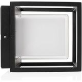 Smartwares Black Outdoor wandlamp Cubic - Duurzame led - aluminium behuizing - OOL-50014