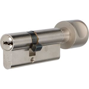 S2 veiligheidscilinder S6 K55/35 SKG 2, knopcilinder (verschillend sluitend)