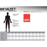 HAVEP - 8262 - Werkbroek - Katoen - Zwart